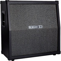 

Line 6 Spider V 412 320W 4x12" Stereo Slant Guitar Speaker Cabinet, Black