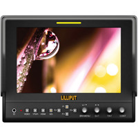 

Lilliput 663/S2 7" Camera-Top Monitor with Waveform, 1280x800, BlackMagic Compatible, 3G-SDI Input & Output