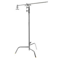 

Lowel 40" C-Stand Turtle Base Kit with 2.5" Grip Head and 40" Grip Arm, Chrome