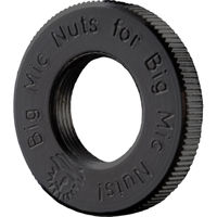

Latch Lake Jam Nut Microphone Stand Locking Nut, Single, Black