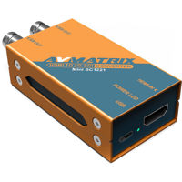 

AVMatrix Mini SC1221 HDMI to Dual 3G-SDI Pocket-Size Broadcast Converter