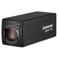 

Lumens VC-BC701P 8MP 4K UHD HDMI 2.0/Ethernet Box Camera with PoE and Live Streaming, 30x Optical Zoom, Black