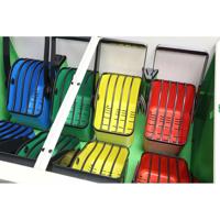 

LockNCharge Small 5 Slot Plastic Device Basket, Set of 8 (2x Blue/2x Green/2x Red/2x Yellow)