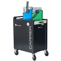 

LockNCharge Carrier 20 Device Charging Cart with Large Baskets for Chromebook, Tablet and iPad