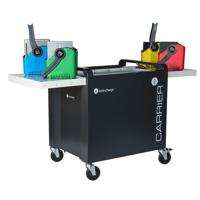 

LockNCharge Carrier 40 Device Charge Only Cart with 40 Slot Wire Racks for Chromebook, Tablet and iPad