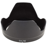 

Adorama Dedicated Lens Hood for Canon EF-S 15-85mm f/3.5-5.6 USM Lens (EW-78-E)