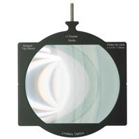 

Lindsey Optics 4x5.65" Brilliant2 Tray Mount Studio +1 Diopter Close-Up Lens