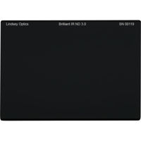 

Lindsey Optics 4x5.65" Brilliant Full Spectrum IR 3.0 Neutral Density Filter with Anti-Reflection Coating, 10 Stop, 0.1% Transmission