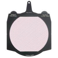 

Lindsey Optics 4x5.65" Brilliant2 Rota-Streak Filter, 2mm Cylindrical Lens Spacing, Red