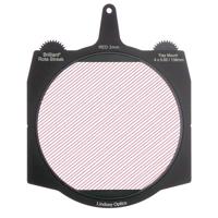

Lindsey Optics 4x5.65" Brilliant2 Rota-Streak Filter, 3mm Cylindrical Lens Spacing, Red