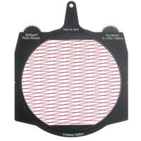 

Lindsey Optics 4x5.65" Brilliant2 Rota-Streak Filter, Diamond 4 Point Star, Red