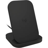 

Logitech POWERED Stand 10W Qi Wireless Charging Stand for Smartphones and AirPods, Graphite