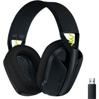 

LG G435 Lightspeed Wireless Gaming Headset, Black/Neon Yellow