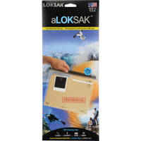 

LokSak aLokSak 13x11" Waterproof Resealable Storage Bag, Pack of 2, Clear