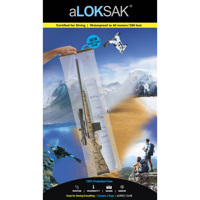 

LokSak aLoksak 12x48" Waterproof Resealable Storage Bag, Pack of 2, Clear