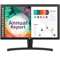 

LG 27BN85U-B 27" 16:9 4K UHD HDR IPS Monitor, Built-In Speakers