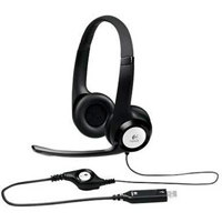

Logitech ClearChat H390 Comfort USB Headset with Noise-Canceling Microphone for Windows and Mac