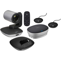 

Logitech Group Video Conferencing System, Includes 2x Expansion Mics, HD 1080p Camera, Speakerphone