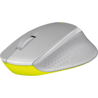 

Logitech M330 Silent Plus Wireless Mouse, Gray/Yellow