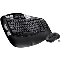 

Logitech MK550 Wireless Wave Ergonomic Keyboard and Mouse