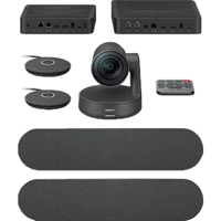 

Logitech Rally Plus UHD 4K Conference Camera System with Dual-Speakers and Mic Pods Set