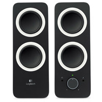 

Logitech Z200 Multimedia Speakers, 10W Peak Power, Pair, Black