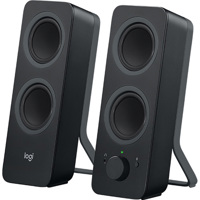 

Logitech Z207 Bluetooth Computer Speakers, Black, Pair
