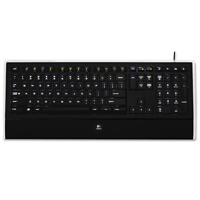 

Logitech Illuminated Keyboard with PerfectStroke Key System