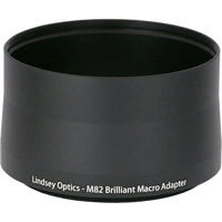 

Lindsey Optics Brilliant Macro Adapter, M82x0.75, 56mm Length