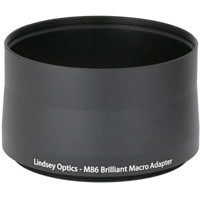 

Lindsey Optics Brilliant Macro Adapter, M86x0.75, 56mm Length