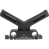 

Lindsey Optics Brilliant Lightweight Support Rod Bridge with V-Block