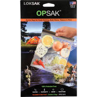 

LokSak OPSAK 9x10" Resealable Storage Bag, Pack of 2, Clear