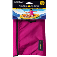 

LokSak 7x6" SUB-SAK Dipper with Waist Belt, Includes 2 6x6" Waterproof Resealable aLOKSAK Bags, Pink