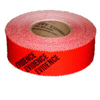 

Lynn Peavey Double Roll Zipr-Weld Evidence Tape, Blue with White Stripe