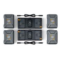 

Litepanels 4x 26V 240Wh Gold-Mount Plus Battery Set for Dual Array Light Kit