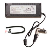 

Litepanels AC Power Supply for Sola 6 and Inca 6 LED Fresnels - With Litepanels Sola ENG and Croma 2 Pin D-Tap Power Cable, Coiled