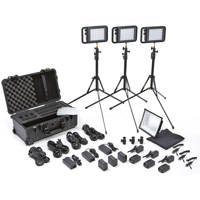 

Litepanels Lykos+ Bi-Color Flight Kit with Batteries and US Power Cables