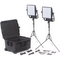

Litepanels Astra 3X 55W Bi-Color LED 2-Light Traveler Kit with 2x V-Mount Battery Plates