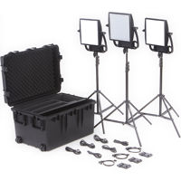 

Litepanels Astra Light Kit, Includes 2x Astra Soft 105W Bi-Color LED Panel, 1x Astra 6X 105W Bi-Color LED Panel, 3x V-Mount Battery Adapter Plates, Trio Travel Case