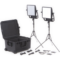 

Litepanels Astra Light Kit, Includes Astra Soft 105W Bi-Color LED Panel, Astra 6X 105W Bi-Color LED Panel, 2x Gold-Mount Battery Adapter Plates, Duo Traveler Case