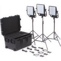 

Litepanels Astra 6X 105W Bi-Color LED 3-Light Traveler Kit with 3x V-Mount Battery Plates