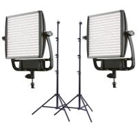 

Litepanels 2 Pack Astra 6X Bi-Color LED Panel, With 2 Pack Flashpoint 9' Auto Stand