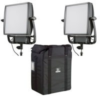 

Litepanels 2 Pack Astra Soft Bi-Color Next Generation LED Light Panel, 105W - With Litepanels Transport Case for 2x Astra 1x1 LED Light