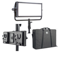 

Litepanels Gemini 2x1 Soft RGBWW LED Panel - Bundle With Litepanels V-Mount Dual Battery Bracket for Gemini 2x1 Soft LED Panel, Litepanels Soft Carry Case