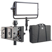 

Litepanels Gemini 2x1 Soft RGBWW LED Panel - Bundle With Litepanels Gold-Mount Dual Battery Bracket, Litepanels Soft Carry Case