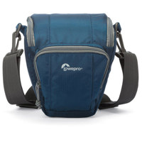 

Lowepro Toploader 45 AW II Bag for Compact DSLR with attached 18-55mm lens & Small Accessories, Galaxy Blue