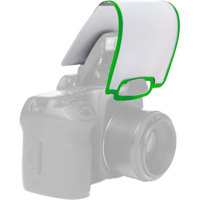 

LumiQuest Soft Screen Diffuser for DSLR Cameras with Pop-Up Flash, Individual, Neon Green