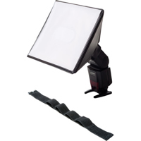 

LumiQuest SoftBox III with UltraStrap for On-Camera Flash Units, Neon Pink