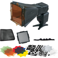 

LumiQuest STR Flash Accessory Kit, Black