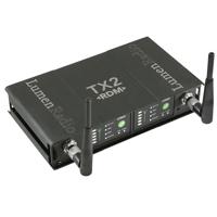 

Lumen Radio CRMX Nova Indoor TX2 RDM for Two DMX/RDM Universes, ArtNet/sACN, RP-TNC Female